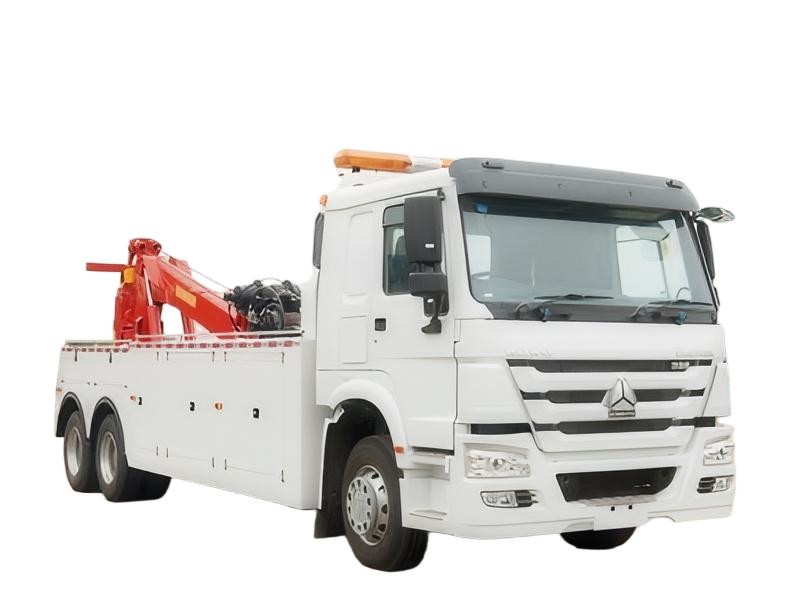 Sinotruk HOWO 6X4 Emergency Towing Crane Wrecker Tow Truck