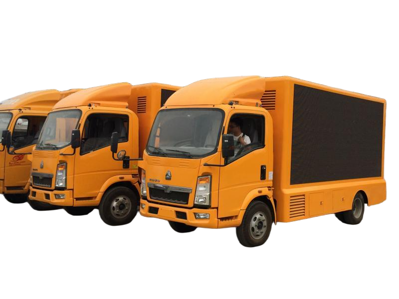 HOWO 4X2 LED Screen Display Truck