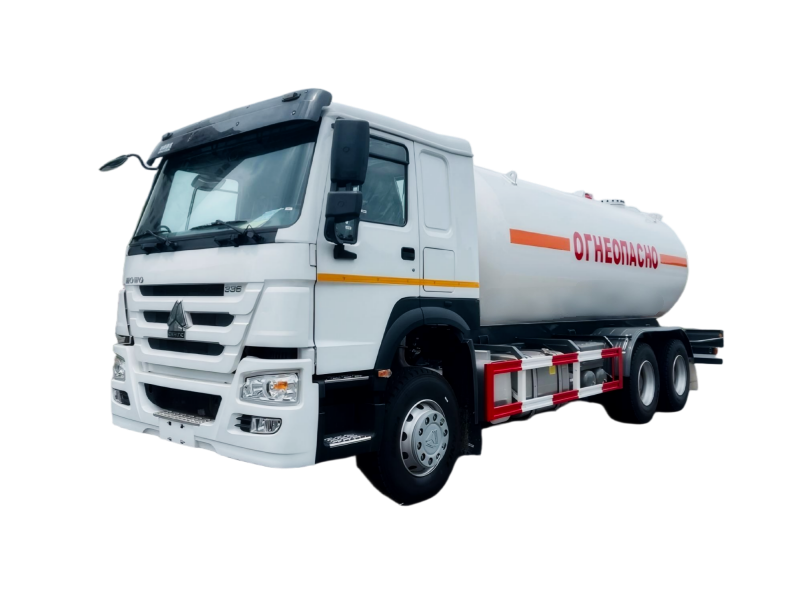 HOWO 6X4 20CBM LPG Gas Tanker Truck