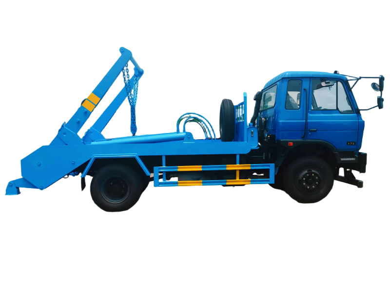 Dongfeng 10 Cbm Swing Arm Garbage Truck