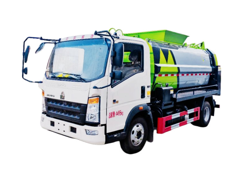 HOWO 4X2 Food Waste Garbage Truck