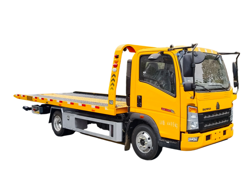SINOTRUK HOWO 4X2 Wrecker Flatbed Wrecker Tow Truck