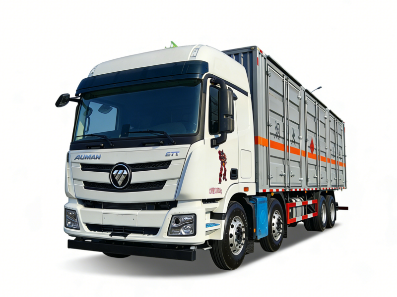 FOTON 8X4 Hazardous Goods Box Truck